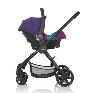 На шасси коляски можно установить автолюльки Britax Roemer