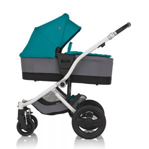 Без специальных адаптеров на шасси ставится люлька Britax Hard Carrycot