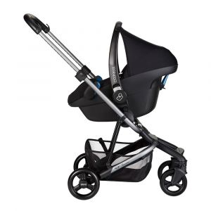 На шасси коляски можно установить автолюльку через адаптеры типа Maxi-Cosi (не входят в комплект)