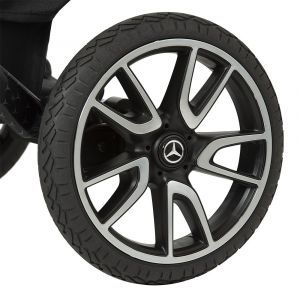 Дизайн колес Hartan Avantgarde Mercedes-Benz аналогичен автомобильным пятиспицевым дискам AMG
