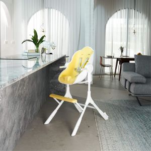Регулировка высоты сиденья позволит подстроить стульчик под вашу мебель