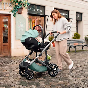 Будьте мобильными с новой коляской Smile 5Z и новой автолюлькой Baby-Safe PRO
