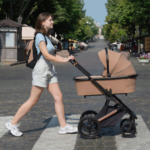 Carrello Sigma - современная стильная коляска для новорожденных