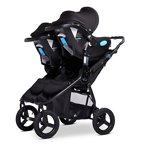 Набор адаптеров 2021 года для установки автолюлек на шасси коляски Bumbleride Indie Twin