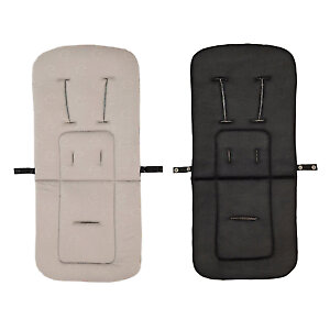 Если отстегнуть переднюю часть муфты, вы получите двусторонний матрасик на сиденье