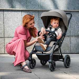 Коляска отлично подойдет для детей от 6 месяцев до 4-5 лет