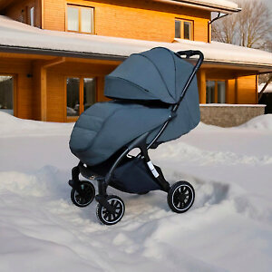 Коляска подходит для эксплуатации в зимнем климате