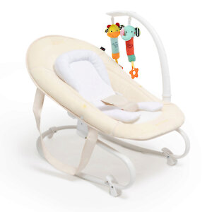 Шезлонг для укачивания можно установить прямо на пол