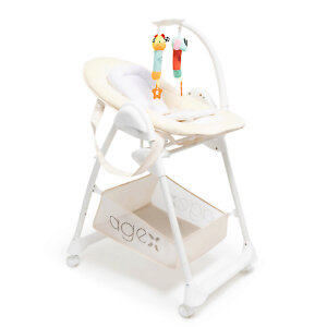 Шезлонг можно установить на основание стульчика