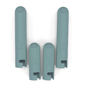 Вместе с шезлонгом необходимо установить адаптеры для ножек