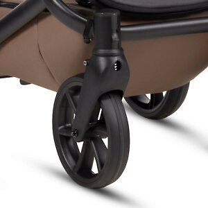 Передние маневренные колеса с фиксацией и пружинными амортизаторами