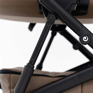 Дополнительные амортизаторы на раме коляски