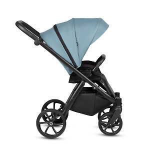 Прогулочный блок с высокой спинкой подойдет для ребенка от 6 месяцев до 22 кг