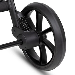 Большие задние колёса с амортизаторами для хорошей проходимости