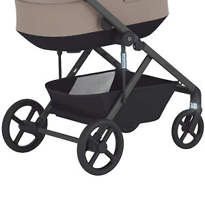 Двойная система амортизации на передних колесах и в стойках шасси