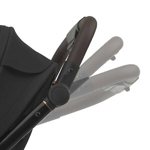 Рукоятка настраивается по высоте под родителей разного роста