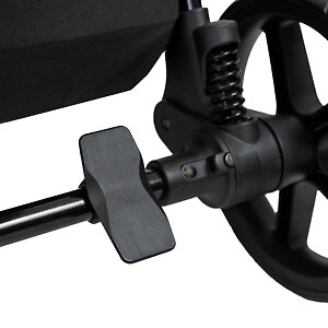 Широкая педаль тормоза для быстрой остановки коляски