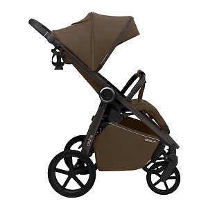 Всесезонная прогулочная коляска на больших колёсах