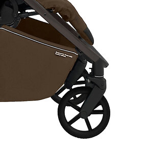 Передние поворотные колёса с фиксатором