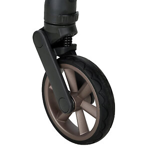 Передние маневренные колеса с амортизатором и фиксатором