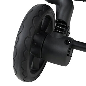 Все колеса полиуретановые с пружинными амортизаторами