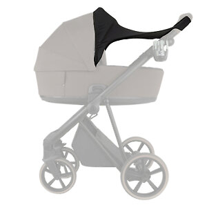 В комплекте солнцезащитный тент для люльки