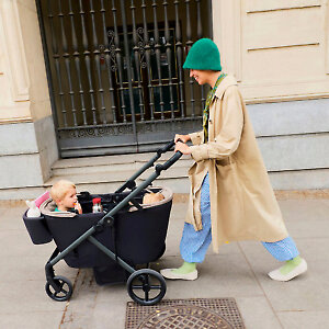 Уникальная конструкция отлично подходит для двух детей