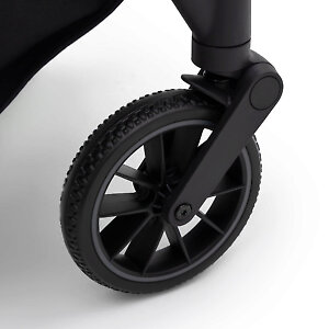 Передние колеса получили фиксаторы в прямом положении