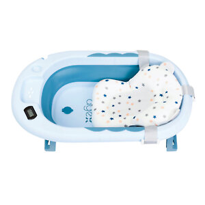 Ванночка имеет классическую овальную форму и подходит для купания детей до 2-3 лет