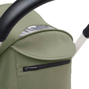 Сверху есть смотровое окошко под тканной шторкой