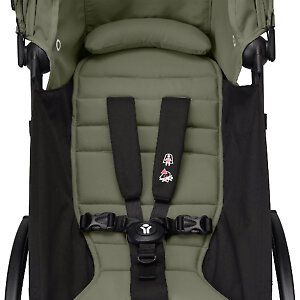 Матрасик с прорезями под ремни безопасности и валиком под голову