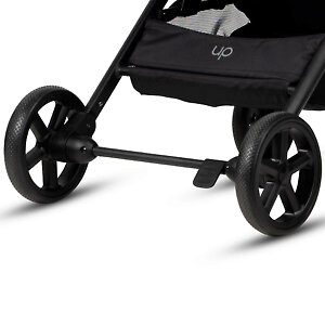 Задние колеса с адаптивной амортизацией и удобная педаль тормоза