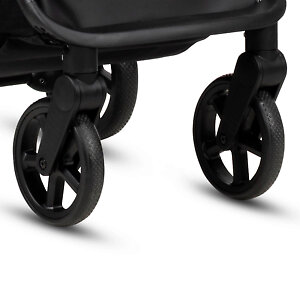 Маневренные передние колеса с фиксацией в прямом положении