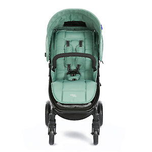 Сиденье широкое и глубокое, с высокой спинкой