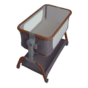 Вместительная колыбель для детей до 9 кг с маятниковым механизмом укачивания