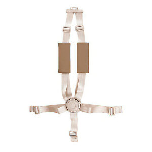 Для фиксации используются 5-ти точечные ремни с мягкими плечевыми накладками