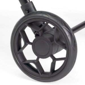 Задние колеса чуть большего диаметра с втулковой амортизацией