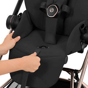 5-ти точечные ремни с натяжителем, как в автокреслах Cybex